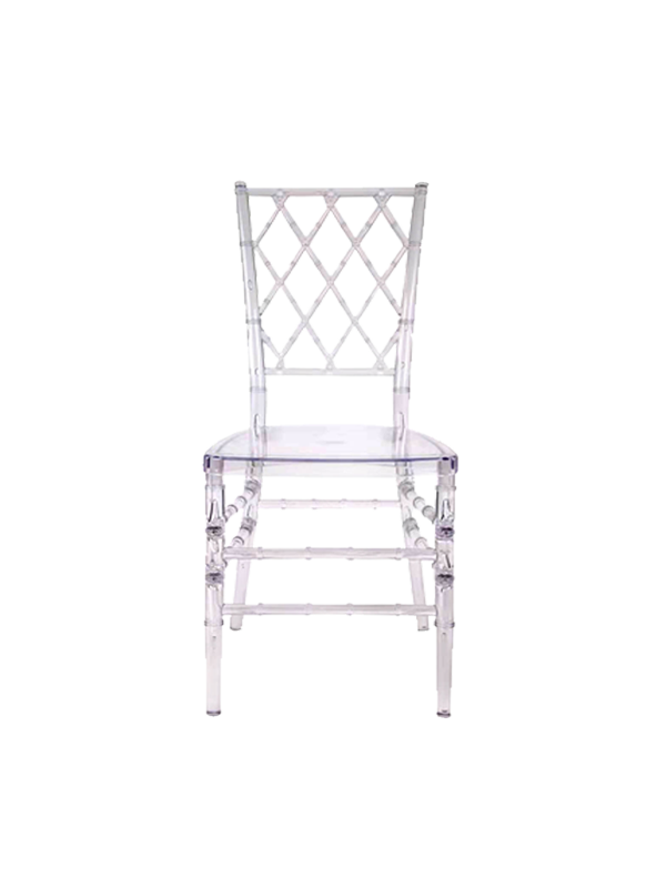 Chair Clear Acrylic Trelis ELEMENT